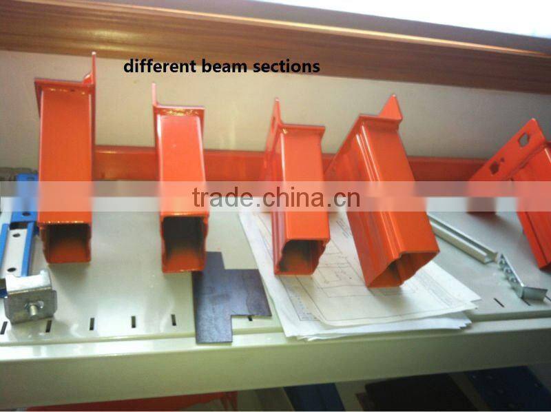 2016 CE steel plate /wire mesh warehouse storage rack