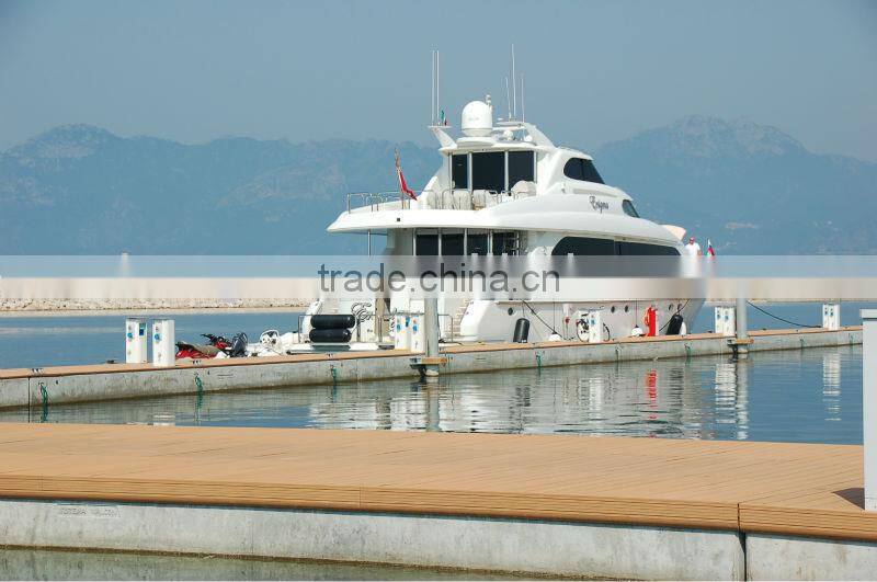 Chinese eco composite HDPE wpc floor board