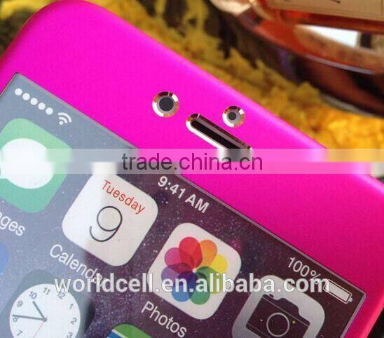 Electroplating Mirror Tempered Glass Screen Protector For iphone and samsung