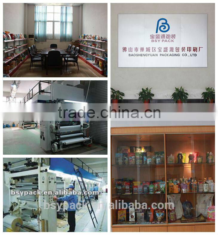 made in china alibaba transparent PVC slide zipper bag