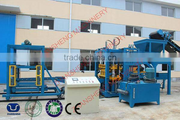 QT10-15 sand and cement block plant for money earning project