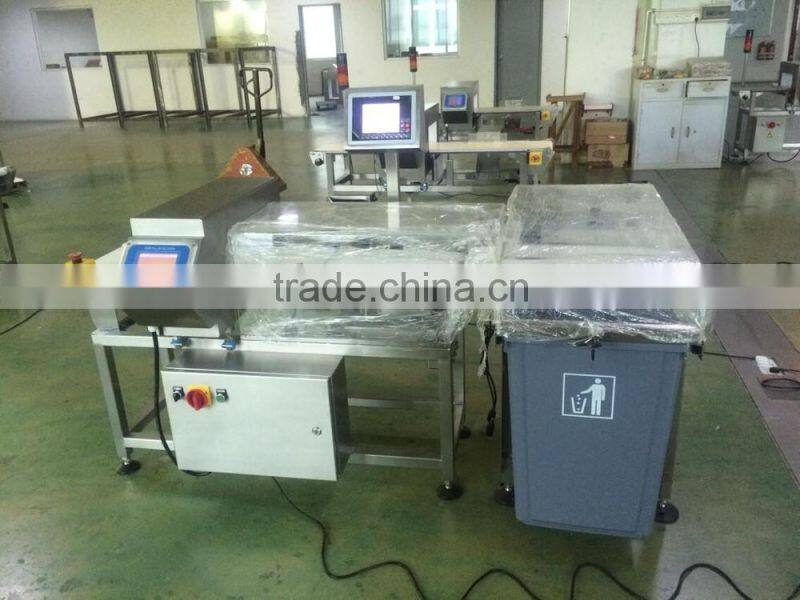COMBINATION METAL DETECTOR AND CHECKWEIGHERS