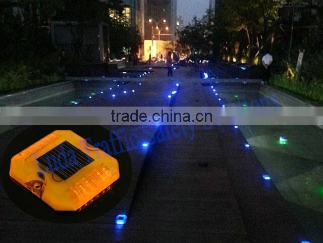 LED Solar Crystal Road Stud With Good Anti-crush