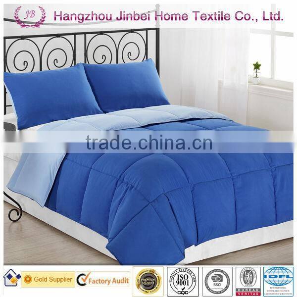 Red-Charcoal Down Alternative quilt