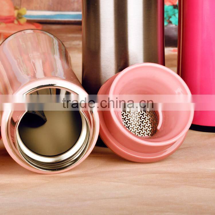 Wholesale Fashion Stainless Steel Vacuum Thermo Water Bottle Vacuum Flask China