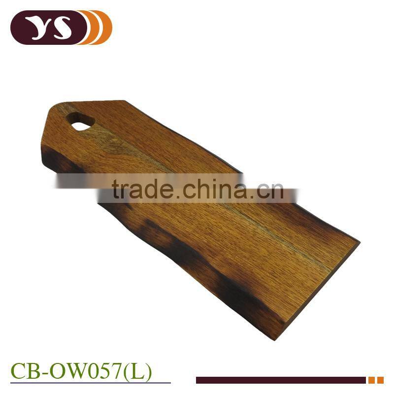 different size mango wood board with hot burning