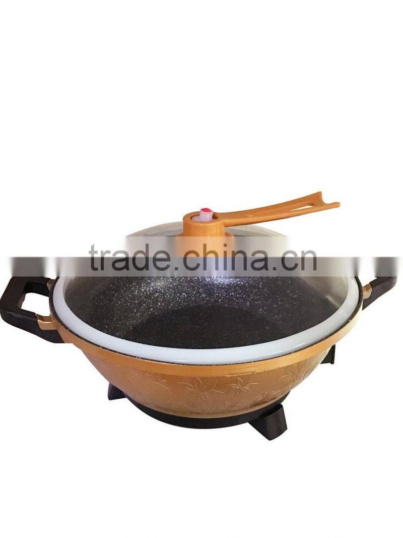 1500W Korean non-stick coating electric griddle