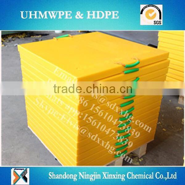 crane outrigger pads/anti-uv crane outrigger pad/Cribbing pad