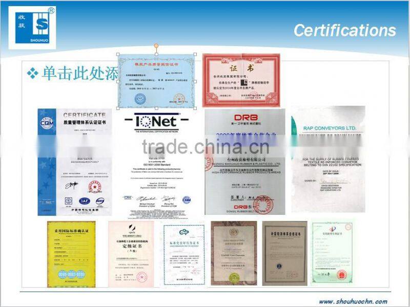 widely used in cement plant heat resistant rubber conveyor belt