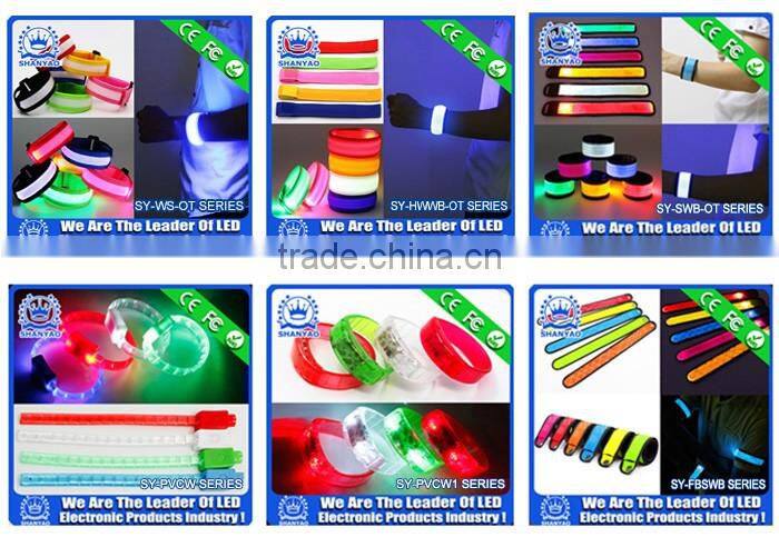 2016 Hot Selling LED Promotional Gift Wrist Band For Promotion Gift or Party Events Usage