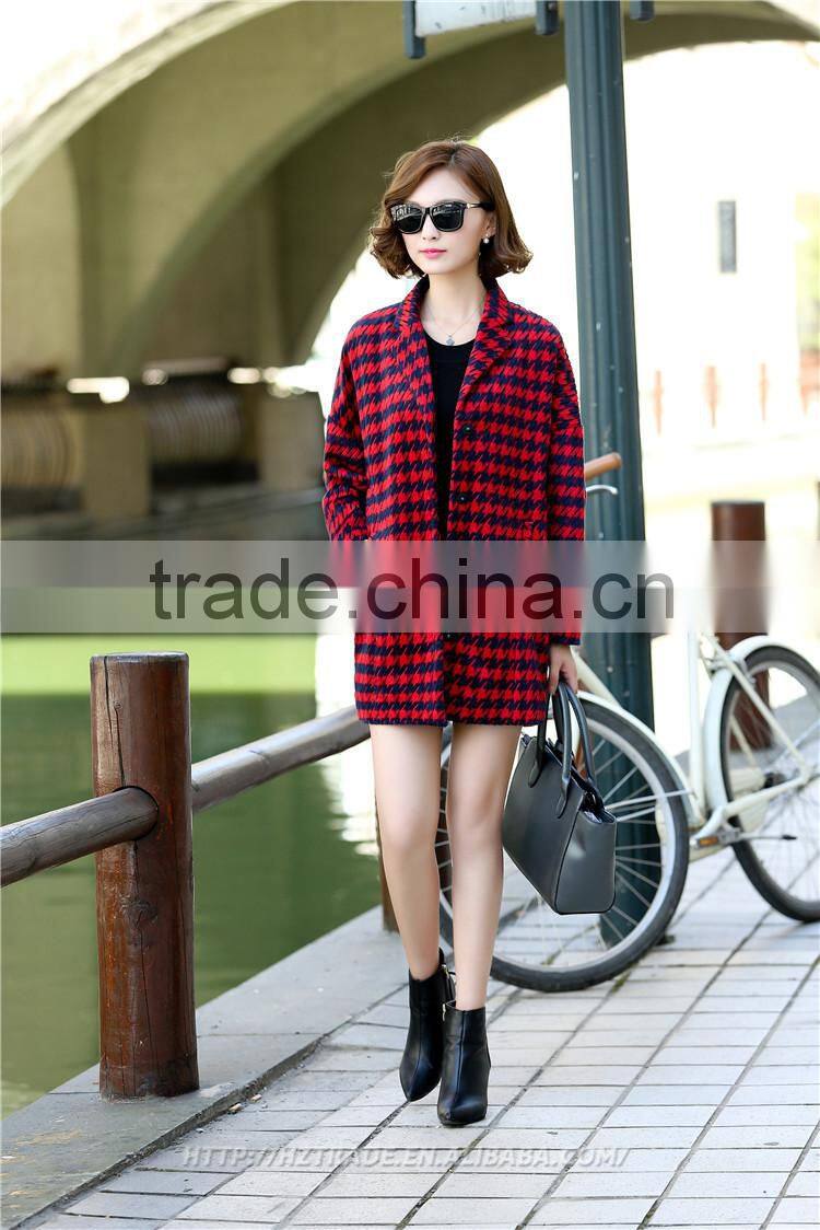Factory Price Wholesale 2015 Winter Fashion New Style Korea Women Coat