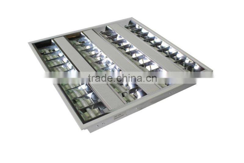 t5 14w grid fluorescent office ceiling light fixture