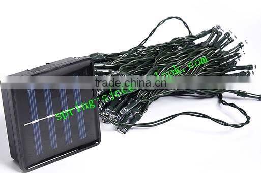 Holiday solar LED string light for festival decoration point party light