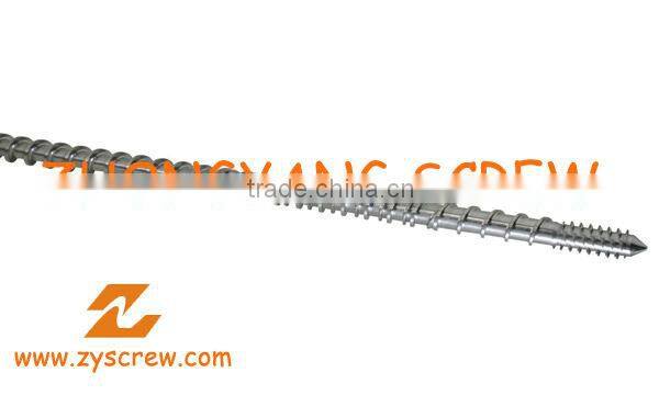 professional design 38CrMoALA Single Screw barrel for plastic extrusion machine