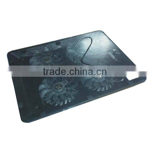 4 fans Laptop cooling pad