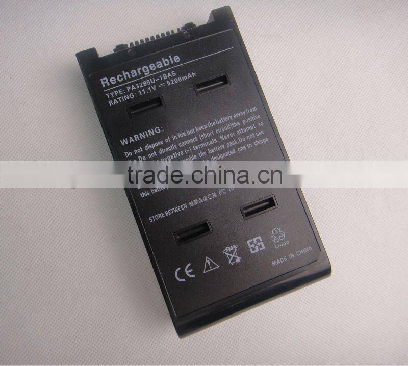 HOT replacement notebook battery FIT for toshiba pa-3285/Dynabook Qosmio G20/590LS / Dynabook Satellite J60,K15 PABAS073,PA3284