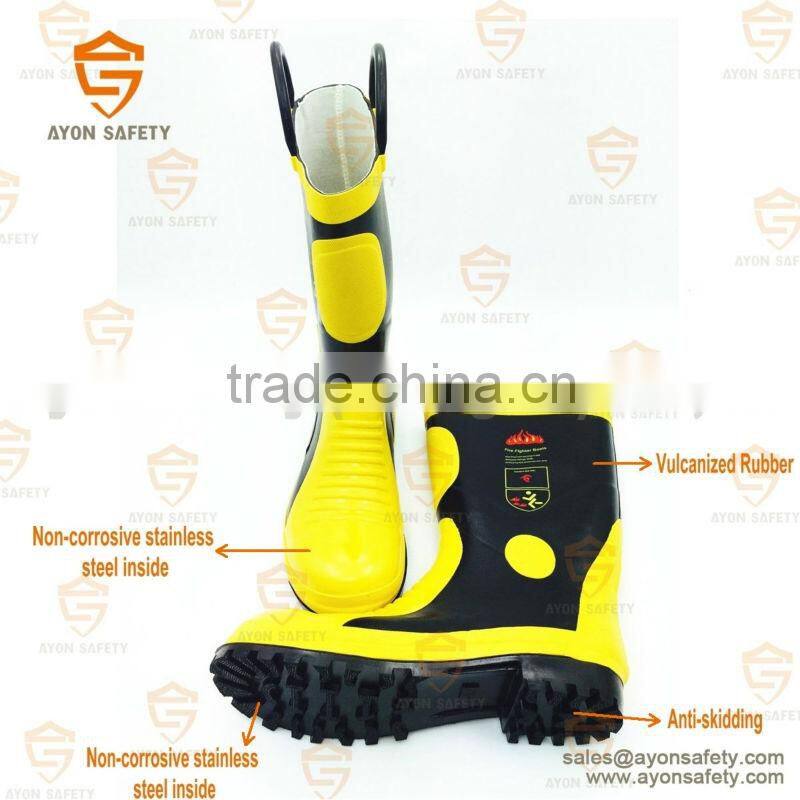 Firefighting fireman boots-Ayonsafety