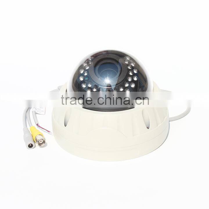 1.3 Megapixel 960P IR CUT COMS IP66 Dome Indoor Analog Camera 2.8-12mm Varifocal Lens Camera AHD