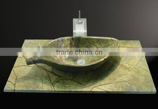 free standing counter top black granite washbasins