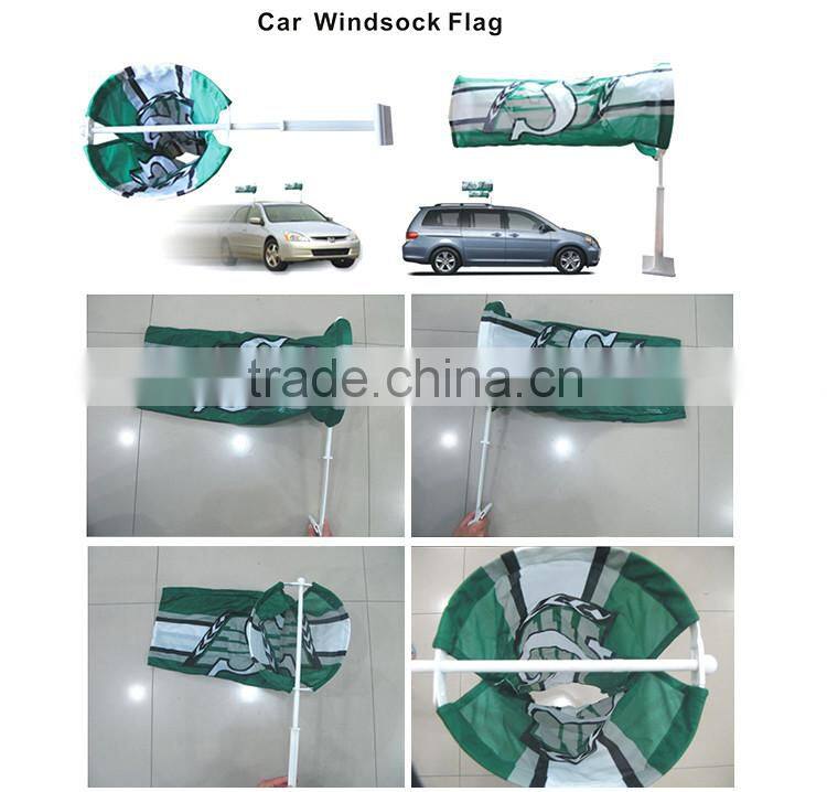 promotion double-side car flag