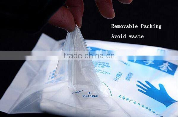 disposable polyethylene gloves white, food grade polyethylene gloves clear
