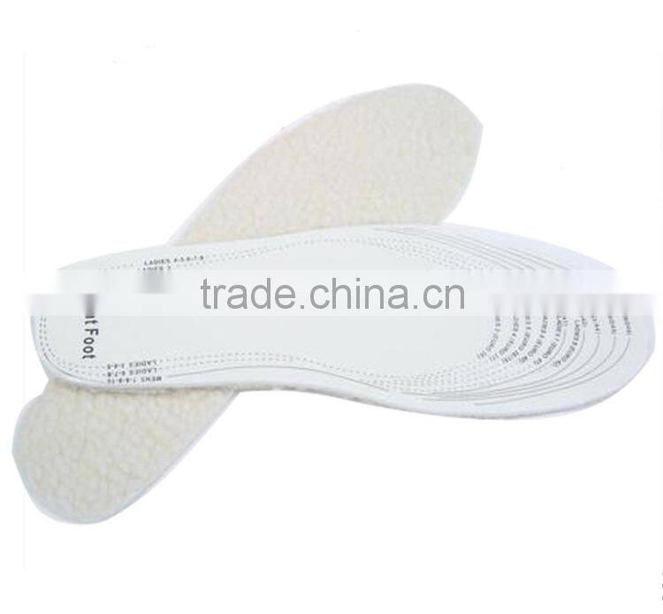Foot Warming High Quality Artificial Wool Insole