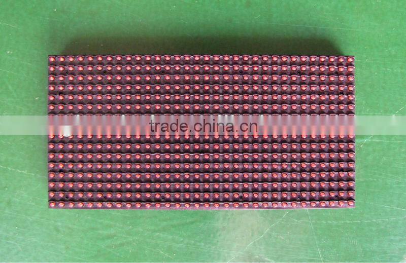 Single Red outdoor P10 LED module Professional led manufacturer