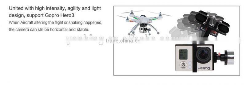 Walkera G-2D gimbal CNC brushless motor FPV mount gimbal for Walkera iLook and Go pro