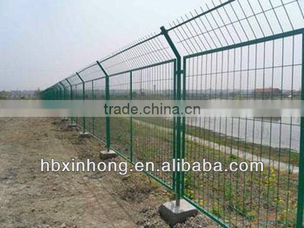 pvc coated or galvanized temporary fence(professional factory)