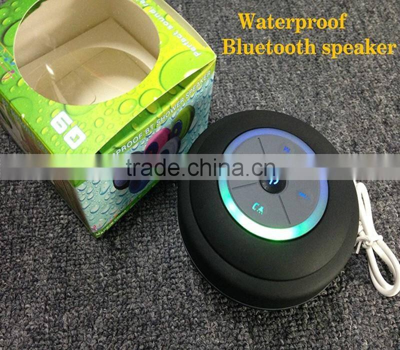 Latest Bluetooth speaker waterproof bluetooth speaker for cell phone.
