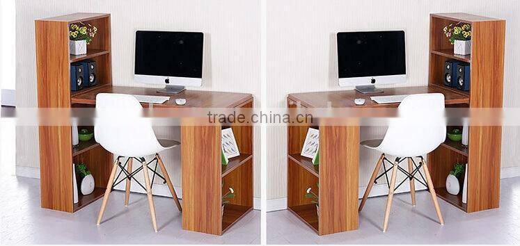 NOAHSION E1 Grade Modern Style Computer Table With Bookcase