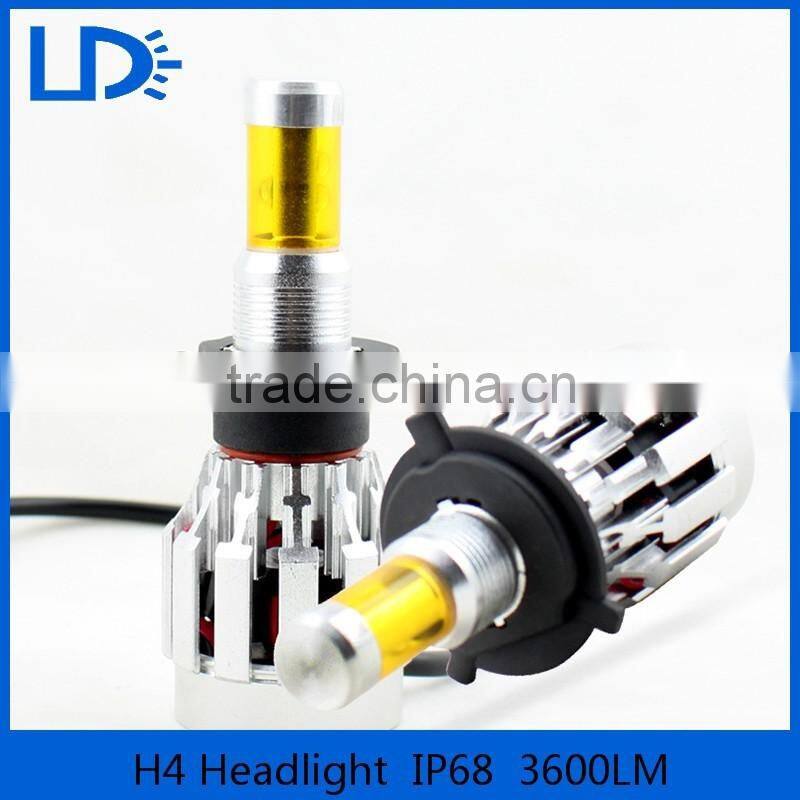 High power led car headlight led h4 30w headlight bulbs