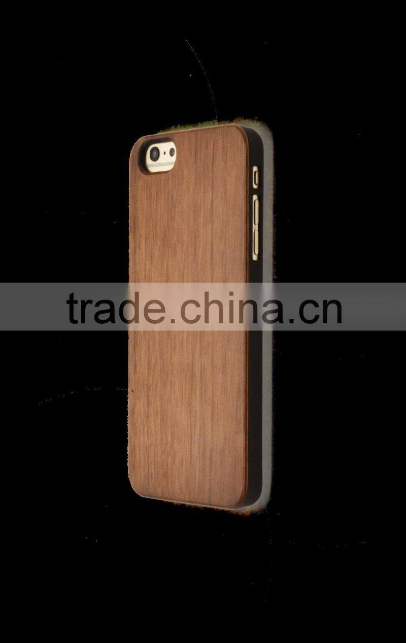 MOBILE PHONE CASE CUSTOMIZED in natural solid wood finish