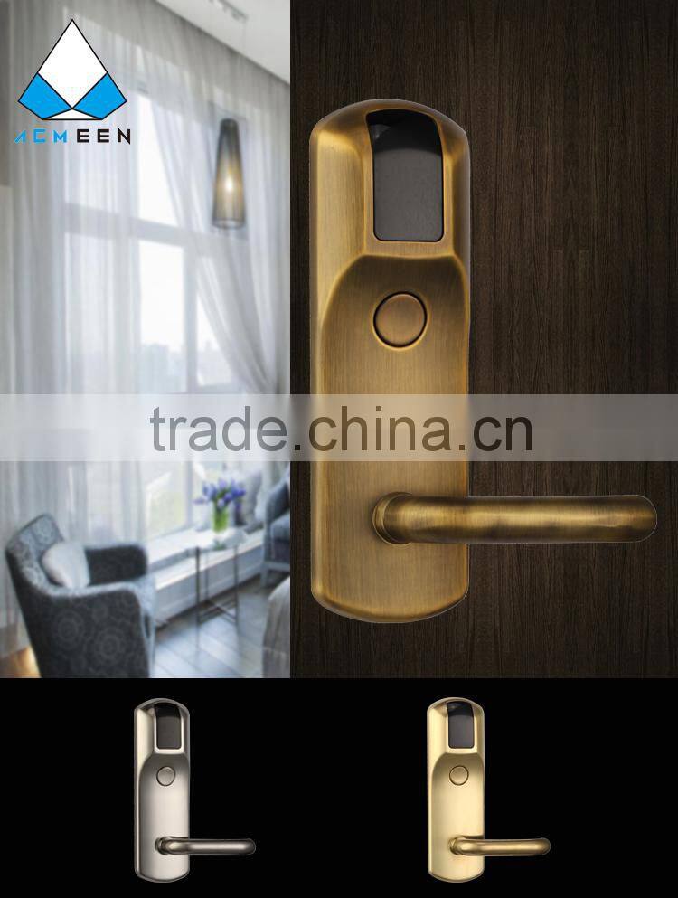 hotel intelligent card lock manufacturer