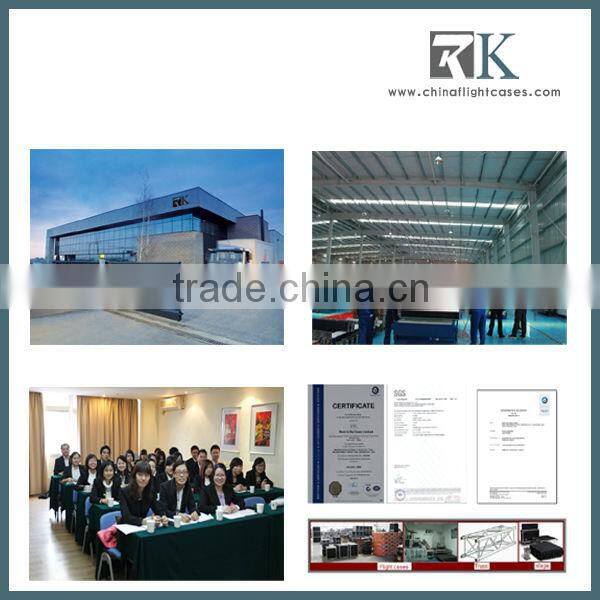 Factory 12U professional soft rolling makeup case drawers made in China