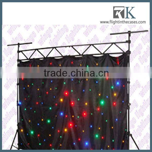 LED Video star cloth Curtain Soft LED star Curtain