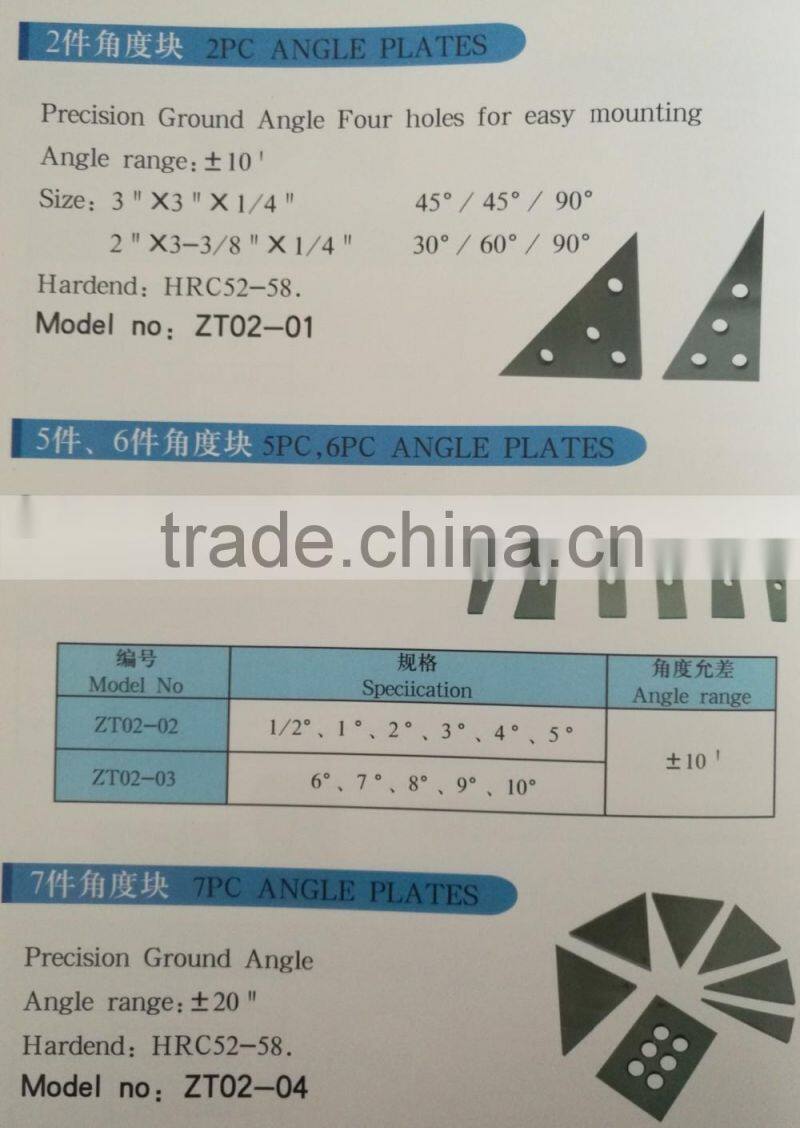 precision angle plates