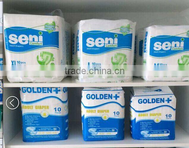 high quality disposable adult diaper ,soft and comfort diaposable adult nappies,custom adult diapers