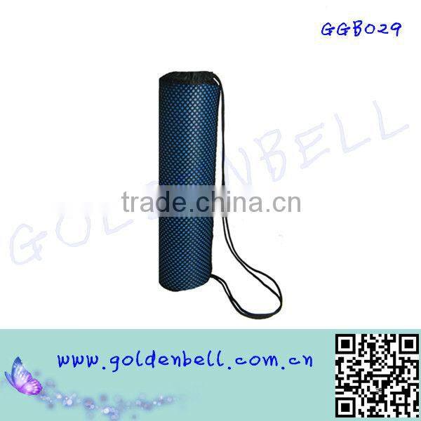 Durable Recycled Cotton Gym Yoga Mat Bag Mesh