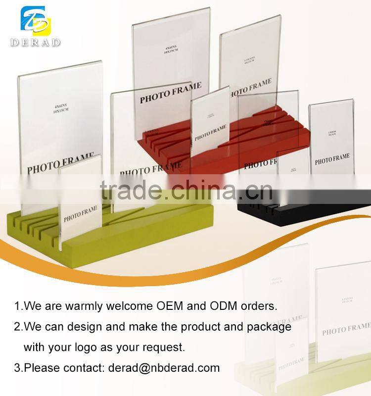 Colorful vary size of combination photo frame