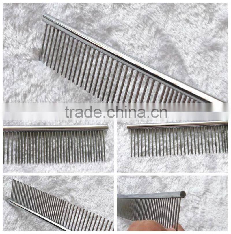 Metal comb for dog pet cleaning on promotion