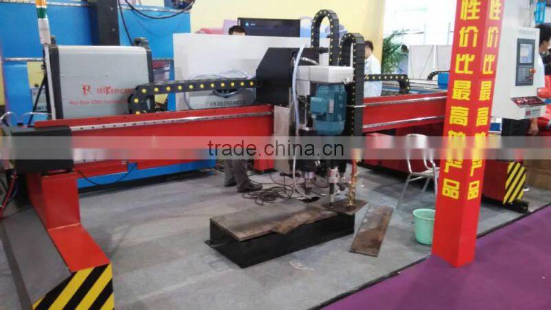 Gantry CNC Plasma Cutting Machine with Oxygen Cutting and Drilling