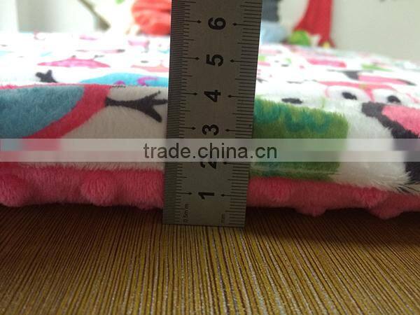 2016 Winter new style digital print polyester baby boy filling quilt