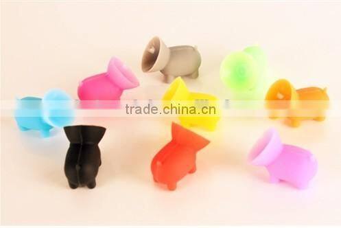 3m adhensive sticky silicone phone holder with backed cellphone stand