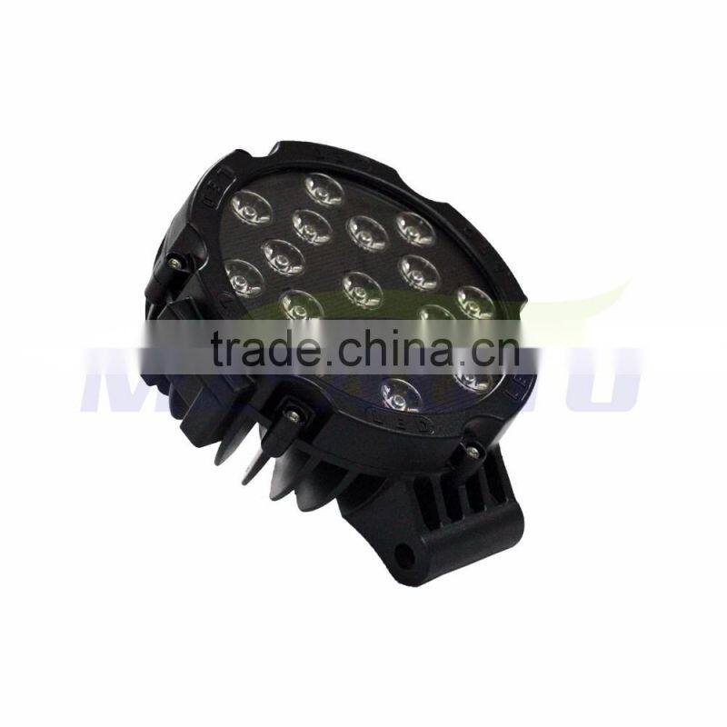 MZ T51W LED Work Light Off Road Light 7 Inch Round 4x4 EPISTAR Black Red JEEP led Lighting China factory outdoor LED Headlights