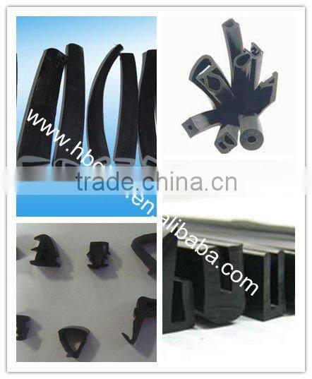 extruded rubber profiles