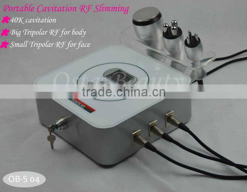 Portable ultrasound device ultrasonic cavitation microcurrent face lift machine OB-S 04
