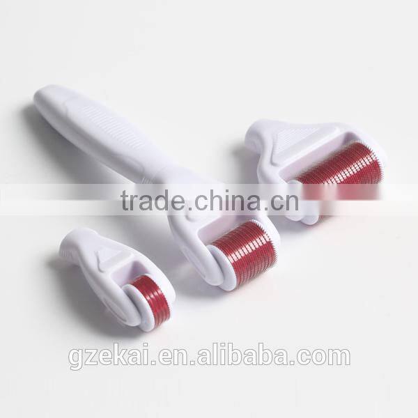 2016 Newest 4 in 1 derma roller 300 720 1200 needles stainless micro needle therapy derma roller dermaroller anti wrinkle creme