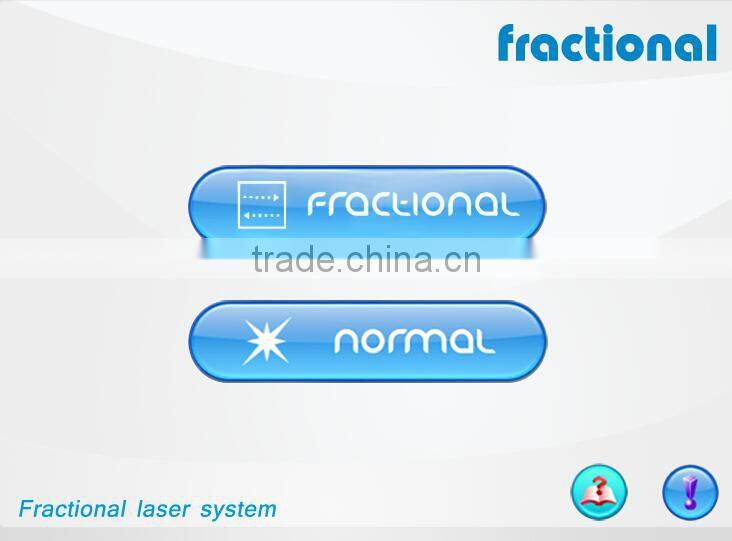 wrinkle removal portable CO2 fractional laser wrinkle removal equipment