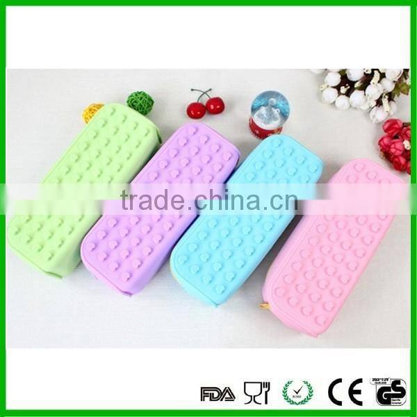 Cute promotional Christmas gift office school stationery pencil case